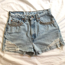 Load image into Gallery viewer, Levi&#39;s Studded Shorts
